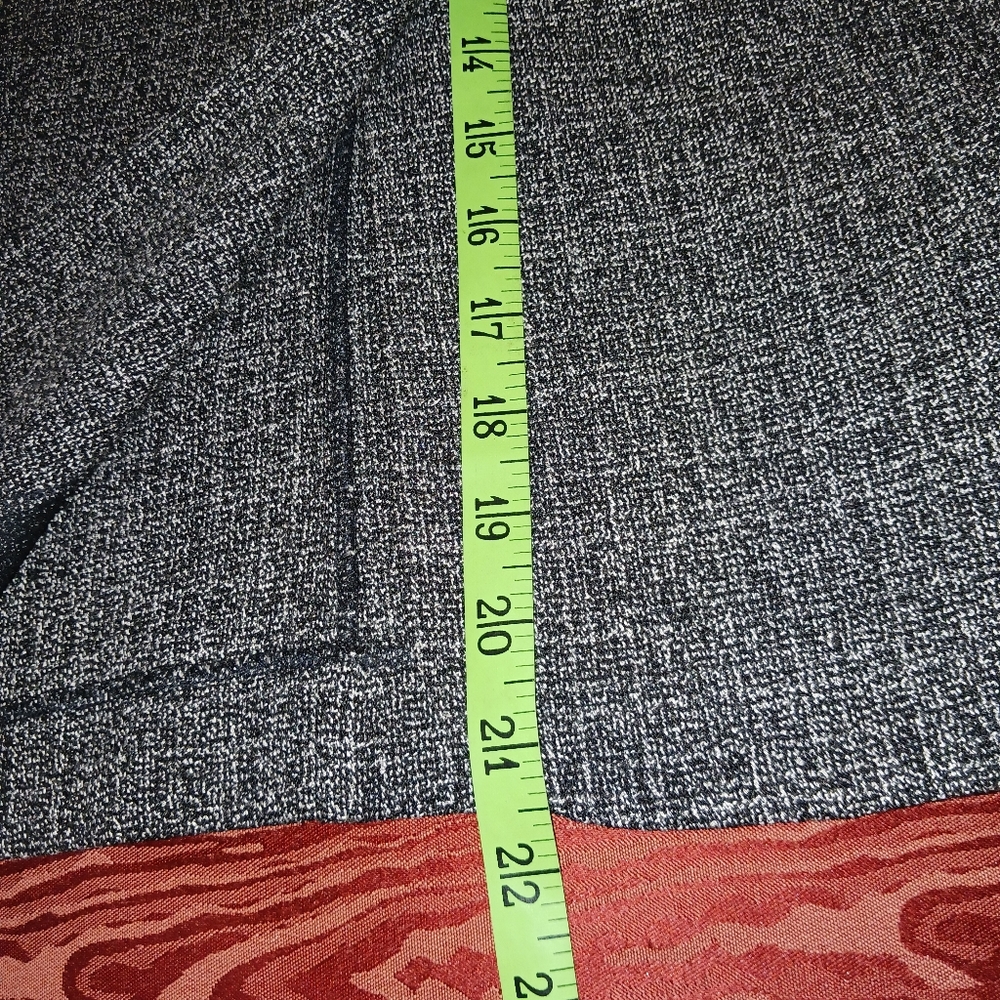 DANNY & NICOLE 2 Piece Black/Gray Long Sleeve 1 Button Ruffle Dress Suit 10 - Picture 15 of 16